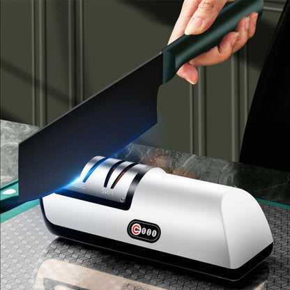 Automatic USB Rechargeable Electric Knife Sharpener