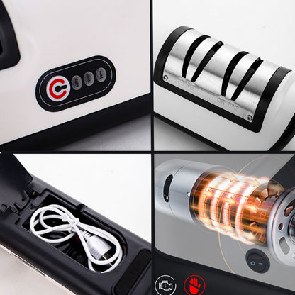 Automatic USB Rechargeable Electric Knife Sharpener
