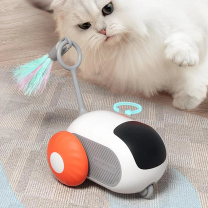 Chasing Remote Control Interactive Cat Car Toy USB Charging