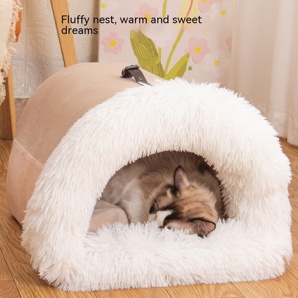 New Splice Portable Pet Nest Portable Autumn And Winter Warm