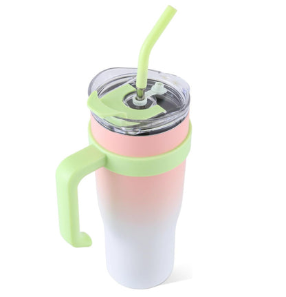 Ochapa 40 Oz Tumbler With Handle Straw Lid Insulated Vacuum