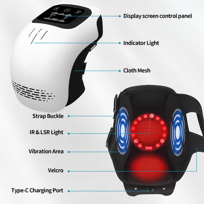 Intelligent Home Use Electric Intelligent Kneading Heating Knee Massager Rechargeable