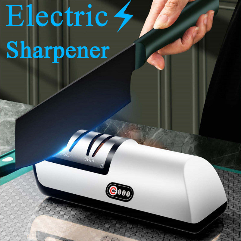 Automatic USB Rechargeable Electric Knife Sharpener