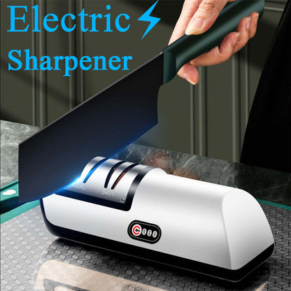 Automatic USB Rechargeable Electric Knife Sharpener