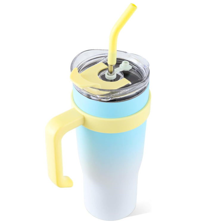 Ochapa 40 Oz Tumbler With Handle Straw Lid Insulated Vacuum