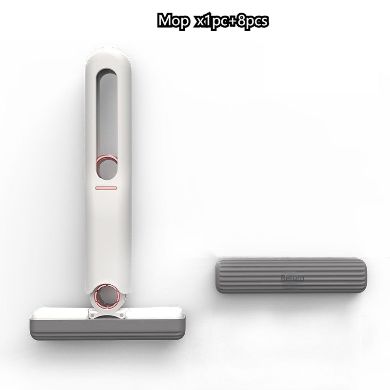 Mini Mops Floor Cleaning Sponge Squeeze Mop Household Cleaning Tools